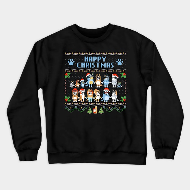 happy cristmas Crewneck Sweatshirt by GapiKenterKali